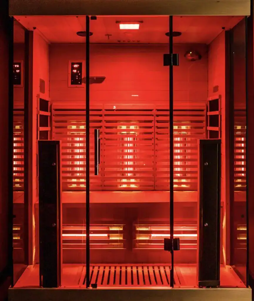 Infrared sauna at Dr Refresh