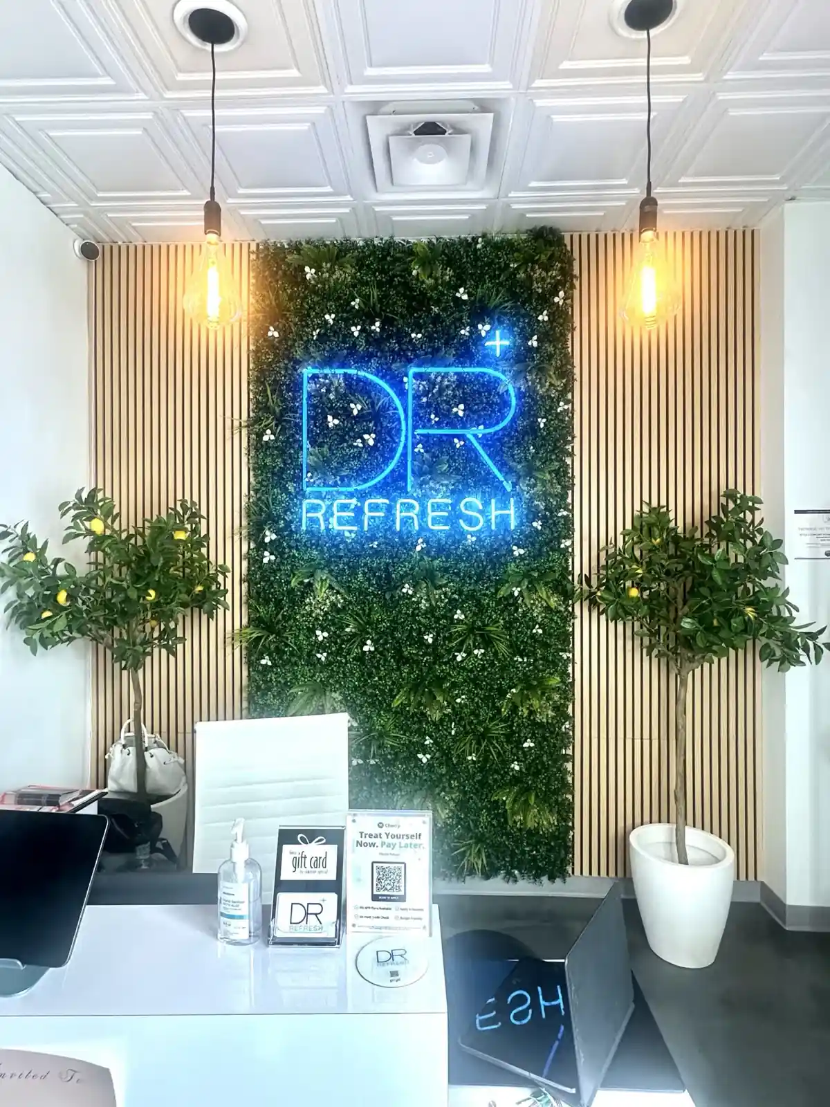 Reception at Dr Refresh in West Hollywood