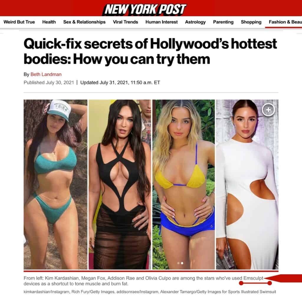 Celebrities Are Obsessed With Emsculpt Neo celebrities are obsessed with Emsculpt neo